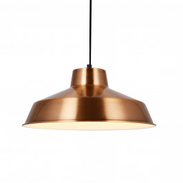 Dekoratívna dizajnová design závesná lampa / stropná lampa - medená – biela (1 x E27)
